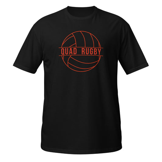 Quad Rugby Ball Graphic T-Shirt