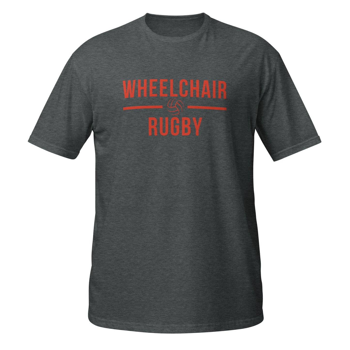 Wheelchair Rugby Text T-Shirt