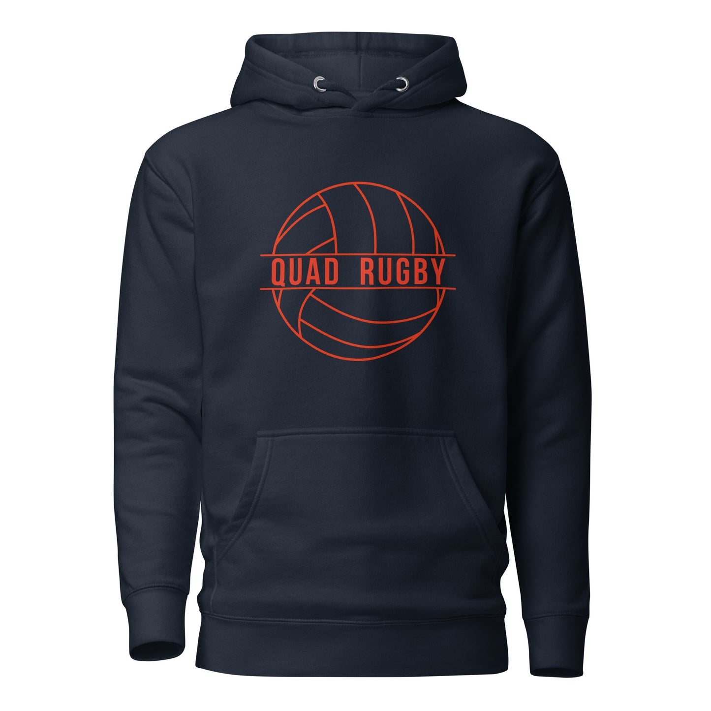 Quad Rugby Ball Hoodie