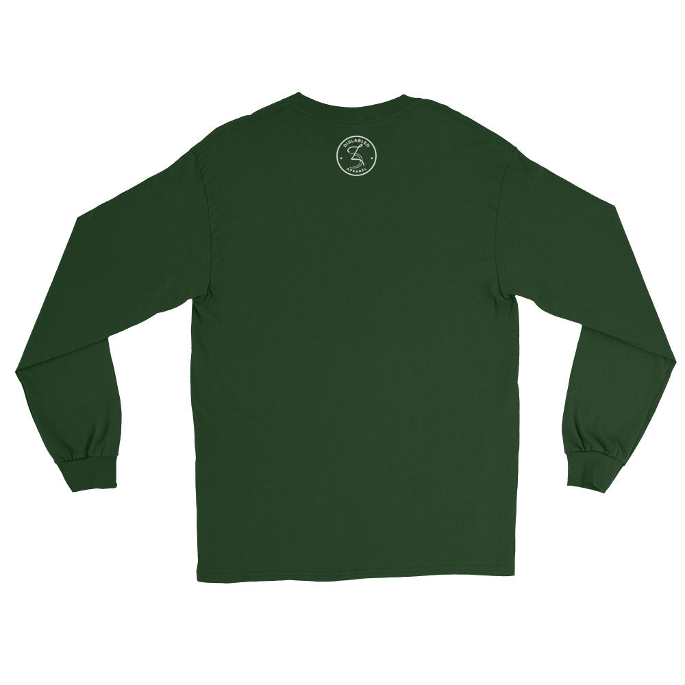 Wheelchair Rugby Text Long Sleeve Shirt