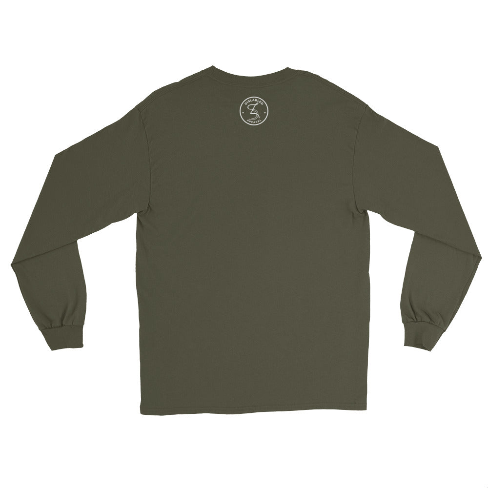 Wheelchair Rugby Text Long Sleeve Shirt