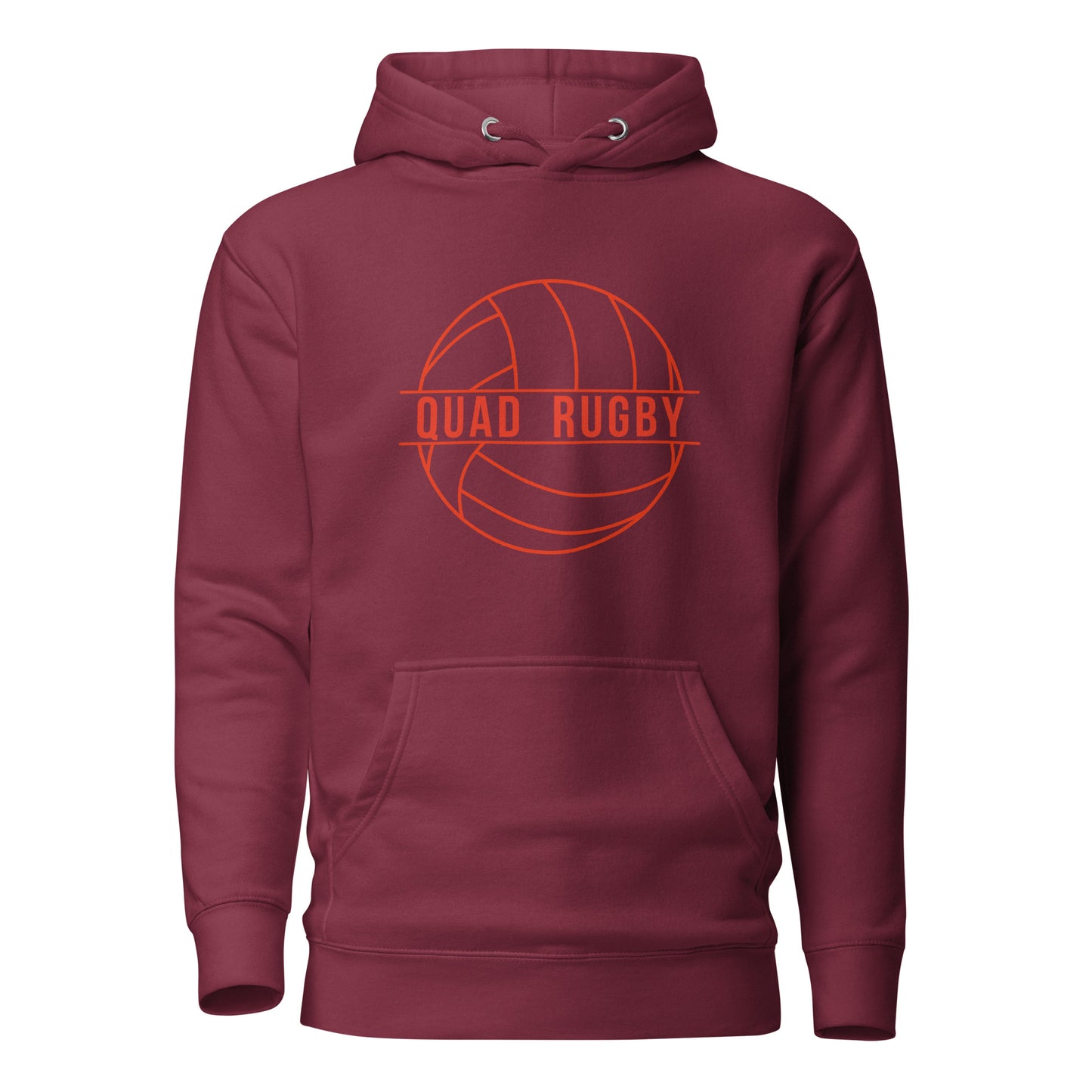 Quad Rugby Ball Hoodie