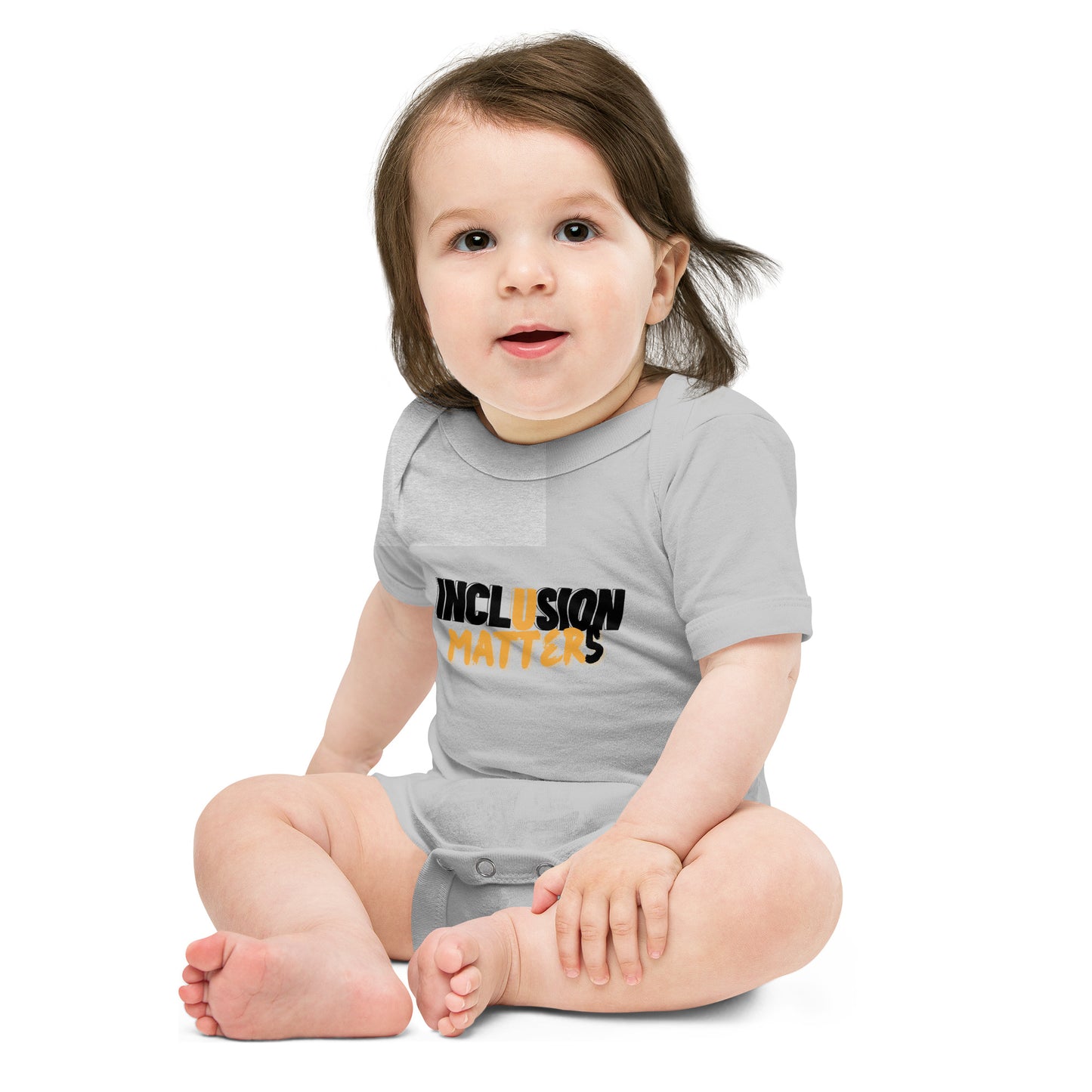 Inclusion Matters Baby short sleeve one piece