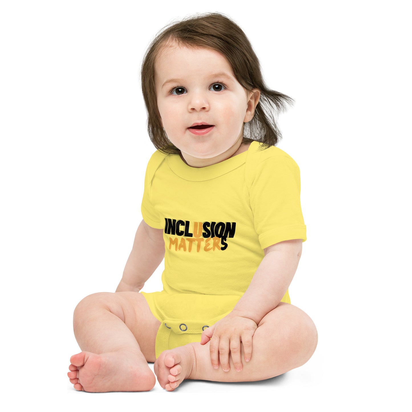 Inclusion Matters Baby short sleeve one piece