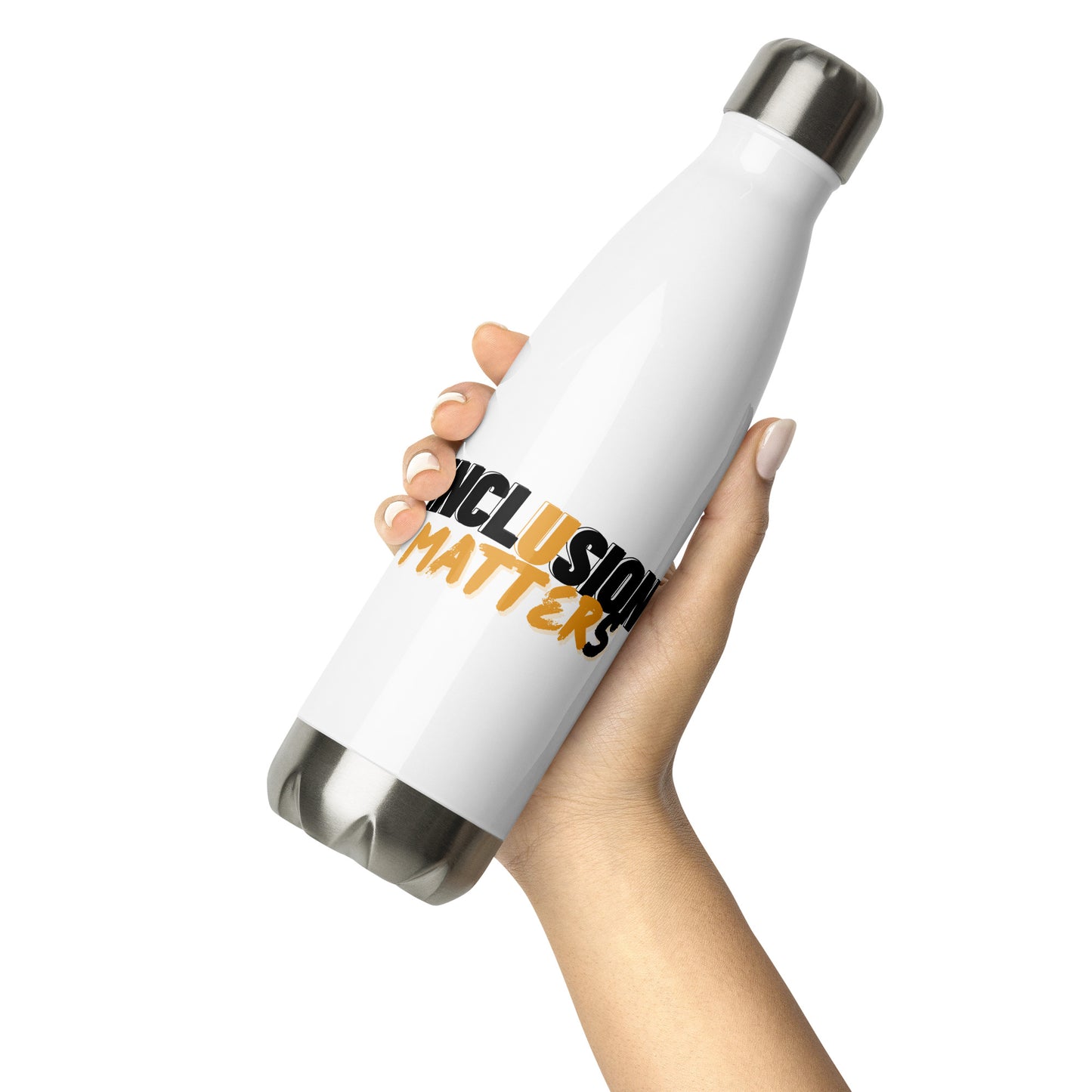 Inclusion Matters Stainless Steel Water Bottle