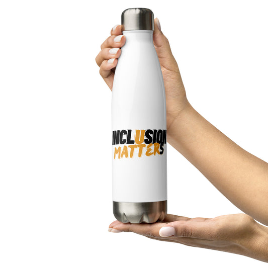 Inclusion Matters Stainless Steel Water Bottle