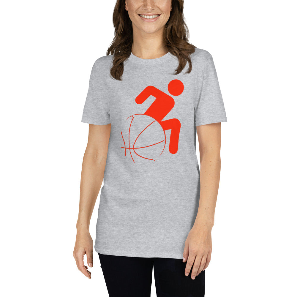 Basketball Wheel Wheelchair Basketball T-Shirt